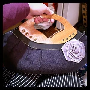 Casual Black Handbag